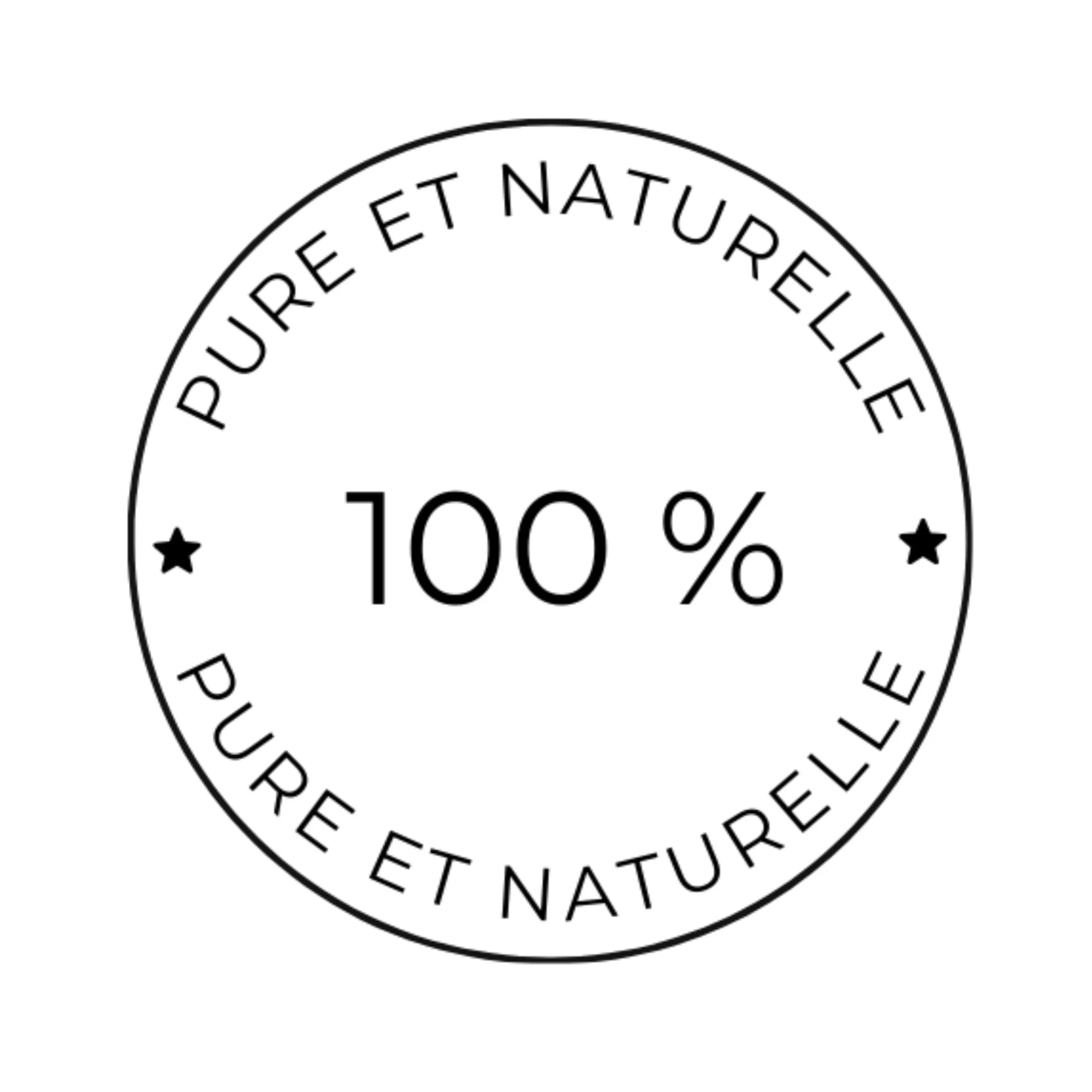 100% pur et naturel